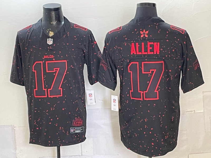 Men 2026 Buffalo Bills #17 Allen black Nike Limited NFL Jersey 0723073->buffalo bills->NFL Jersey